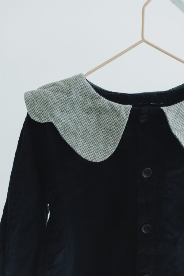 Corduroy Navy Blouse - 画像 (2)