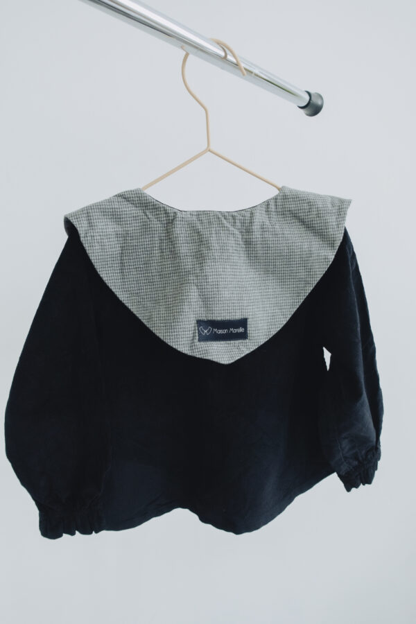 Corduroy Navy Blouse - 画像 (3)